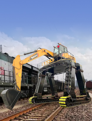 发掘机大长腿改装